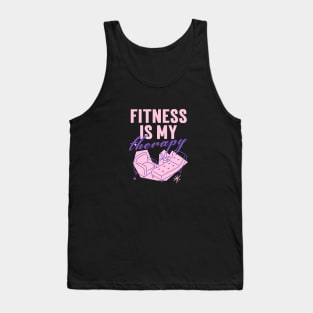 Fitness is my therapy Tank Top